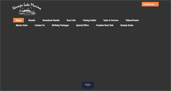 Desktop Screenshot of navajomarina.com