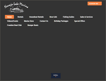 Tablet Screenshot of navajomarina.com